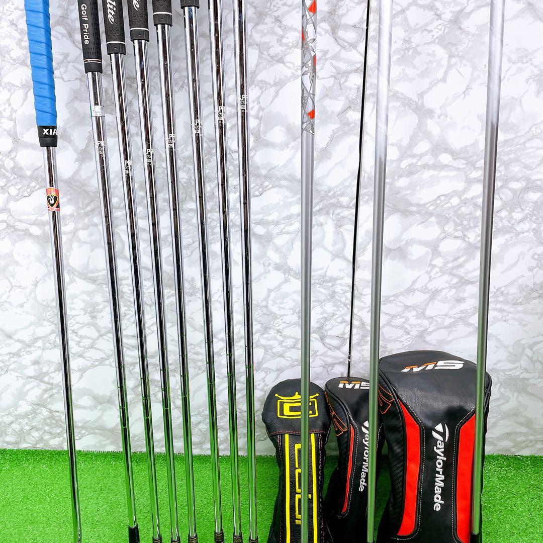テーラーメイド　M5 M6 RSI1 メンズゴルフセット　バック新品　硬さS