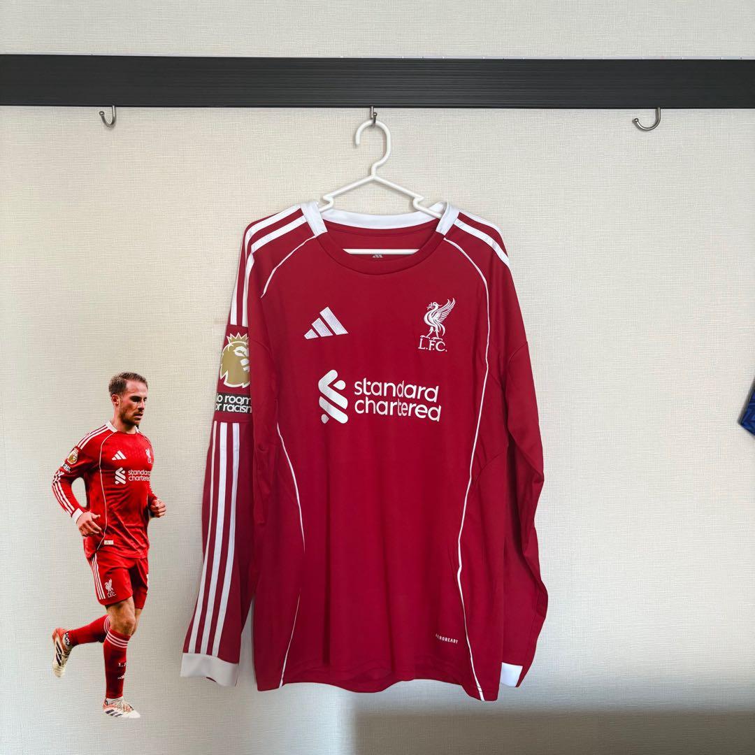 マクアリスター リヴァプール ユニフォーム L 新品 バッジ付 長袖