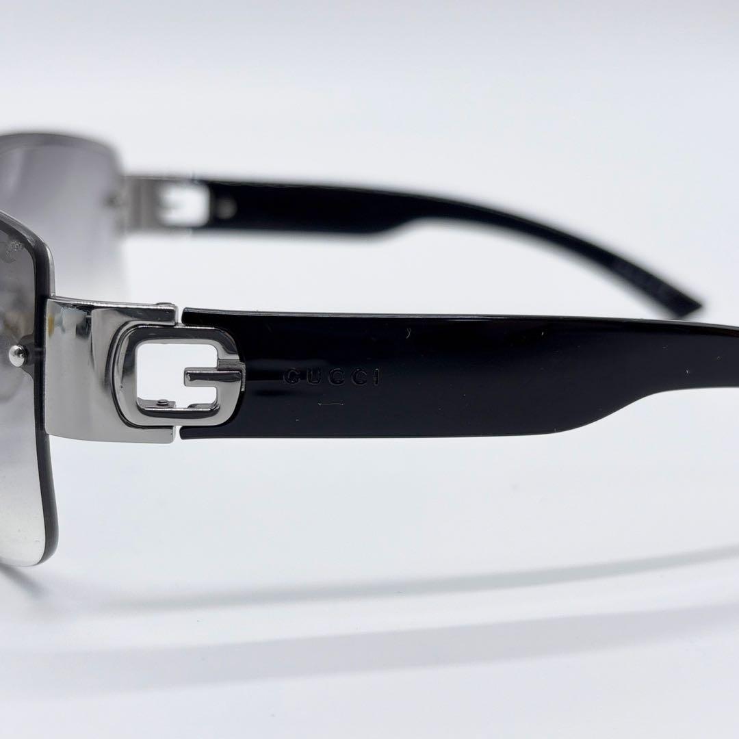 グッチ サングラス ロゴ UV ブラック