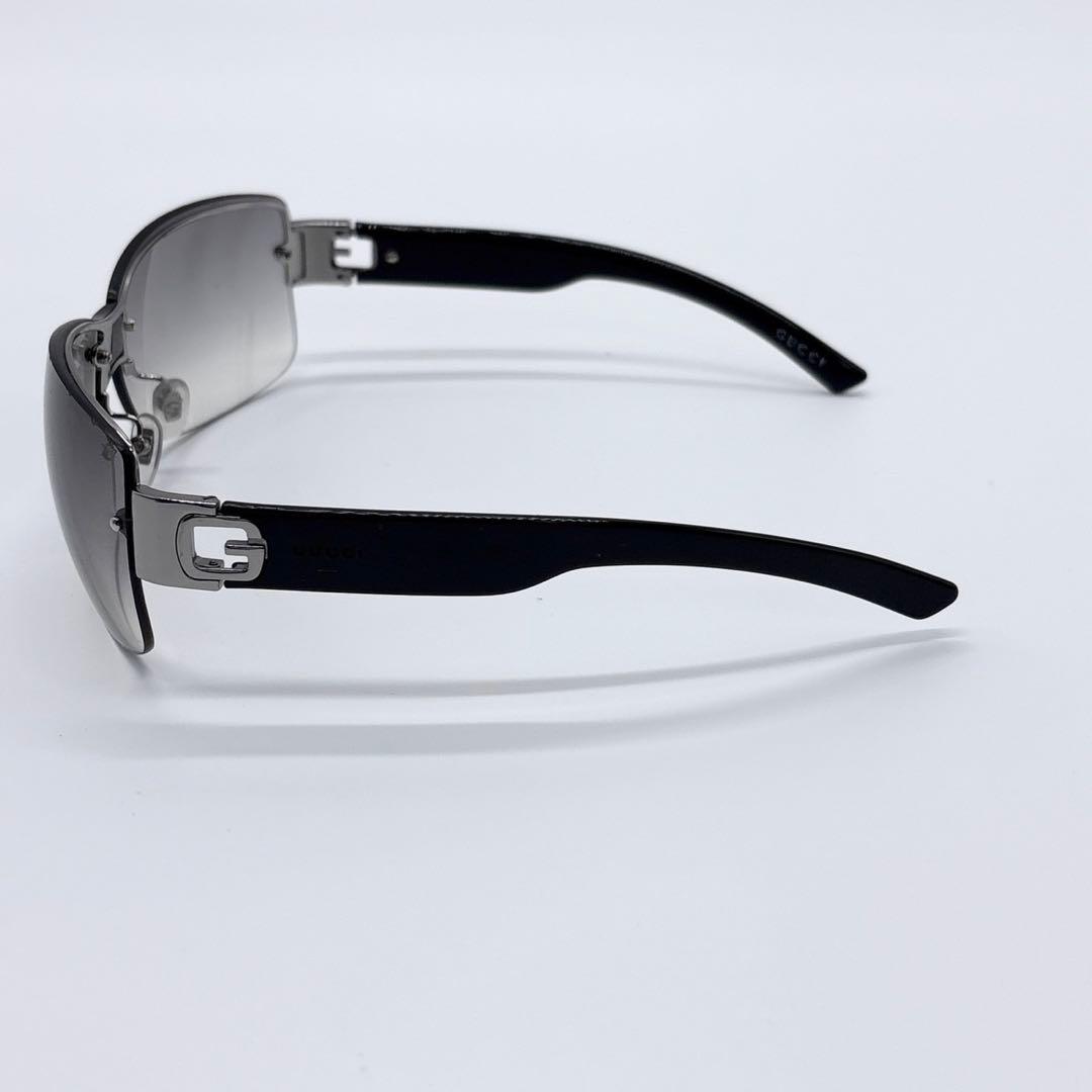 グッチ サングラス ロゴ UV ブラック