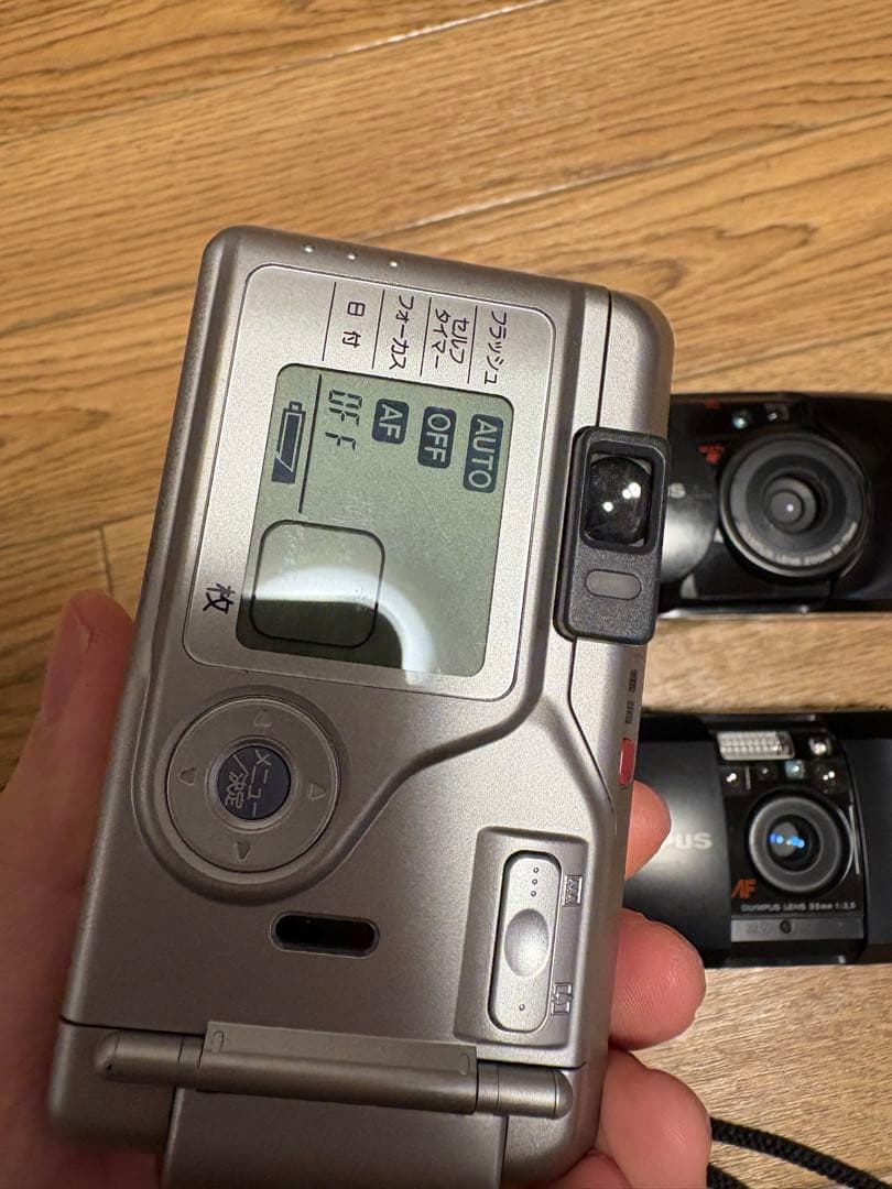 OLYMPUS　μ（ミュー）fujifilm silvi Fi フィルムカメラ