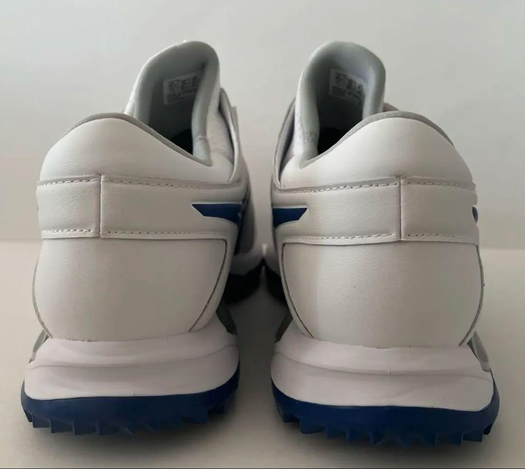 asics 新品未使用　ゴルフシューズ BOAシステム ホワイト/ブルー