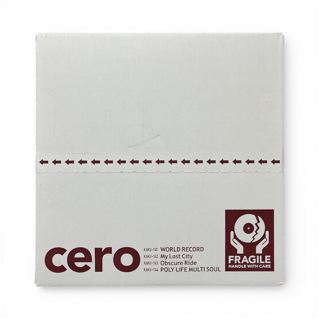 cero サイン入り LP BOX 4枚組 Obscure Ride他