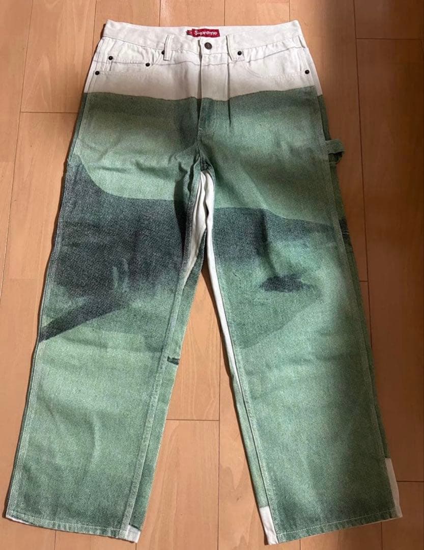 Supreme × Darmien Hirst Painter Jeans