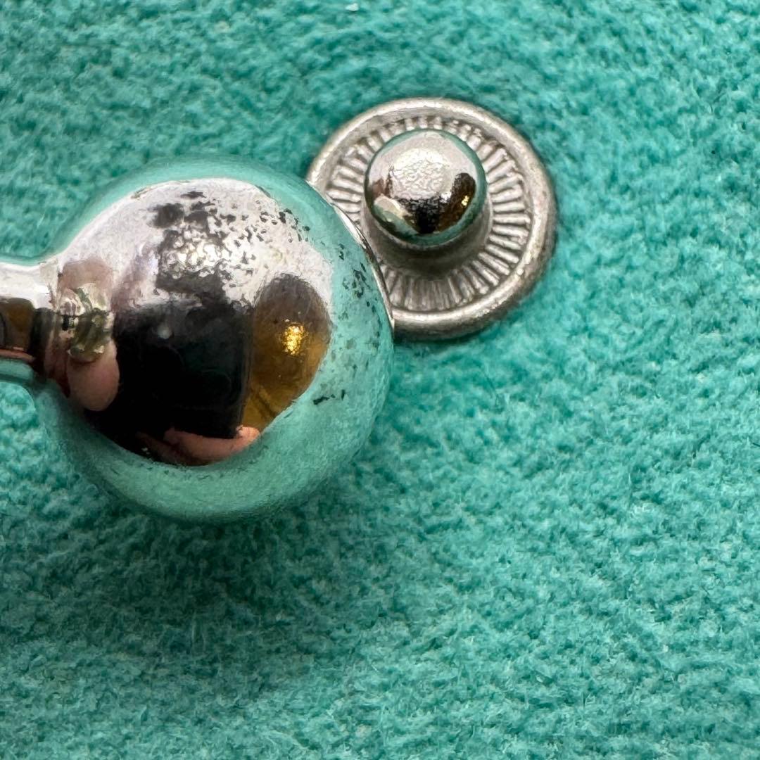 ティファニー Tiffany カフリンクス 地球儀モチーフ シルバー925