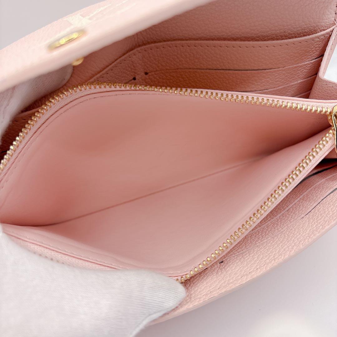 日本限定 ルイヴィトン ポルトフォイユ サラ NM バイカラー 財布