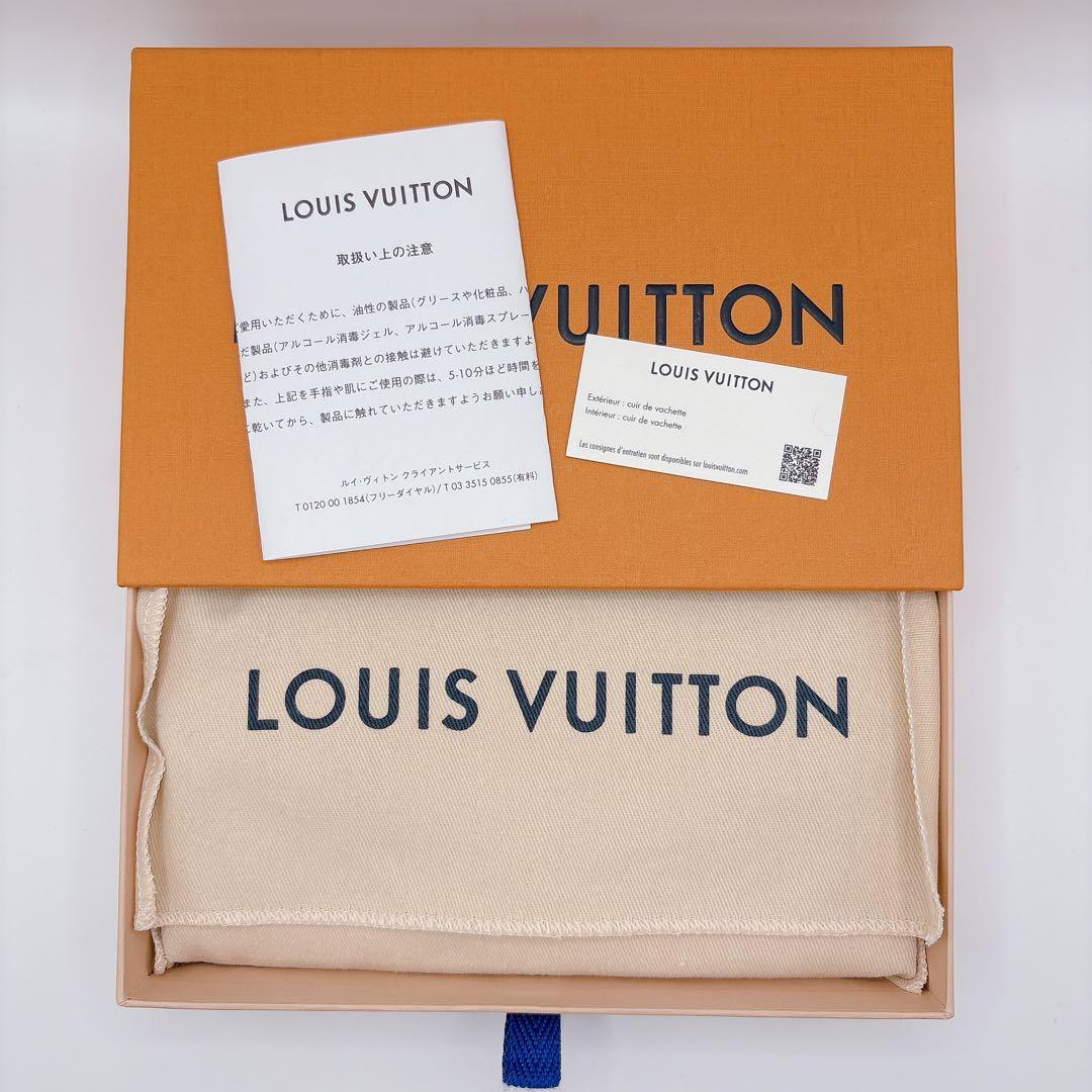 日本限定 ルイヴィトン ポルトフォイユ サラ NM バイカラー 財布