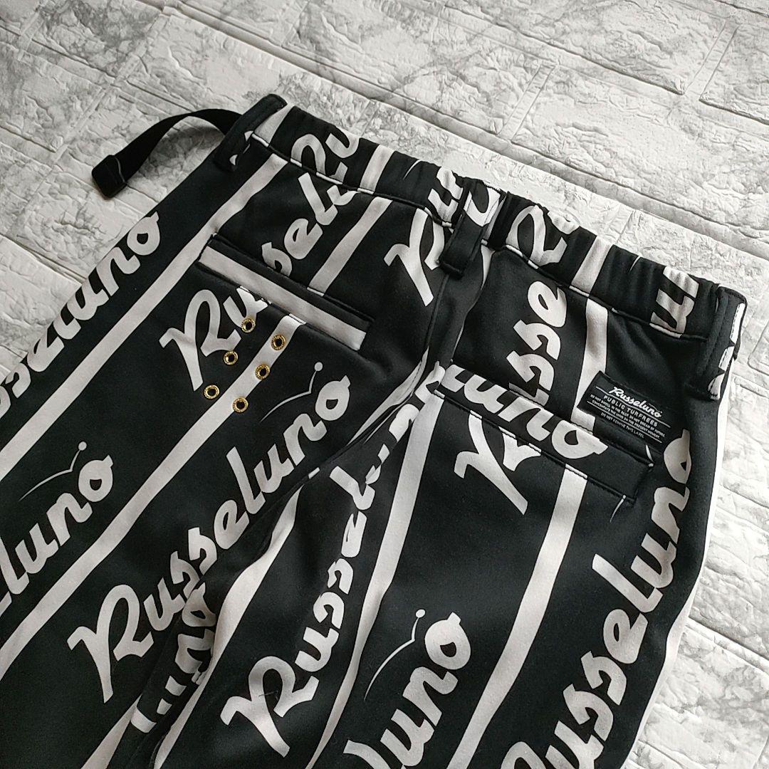 【新品・タグ付】Russeluno 色違いセットアップ 総柄 裏起毛 L