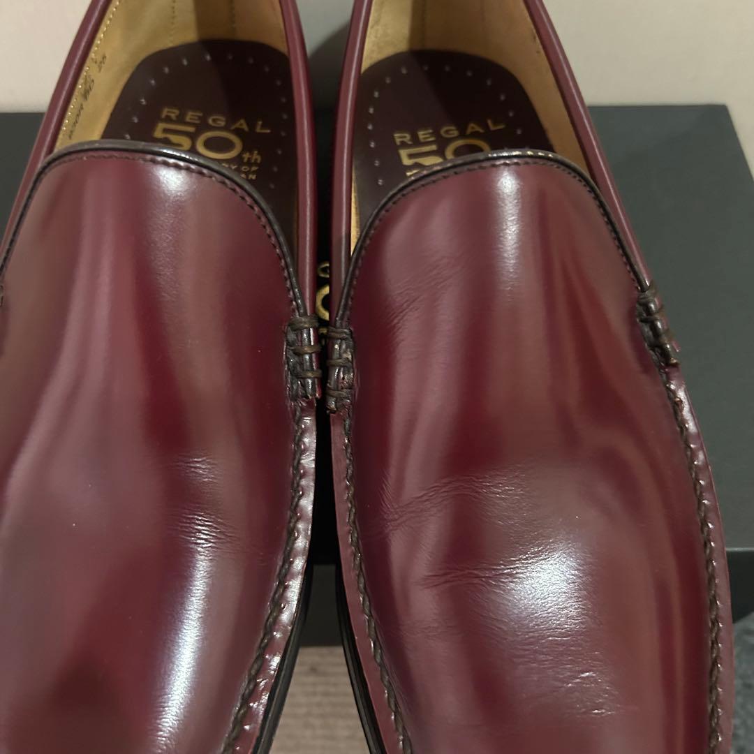 【極美品】REGALリーガル 50周年　ローファー コブラヴァンプ　25