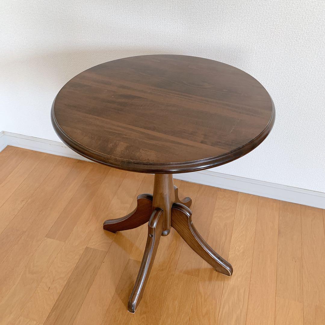 希少 四国工芸 森のサーカス 丸テーブル OR-1215