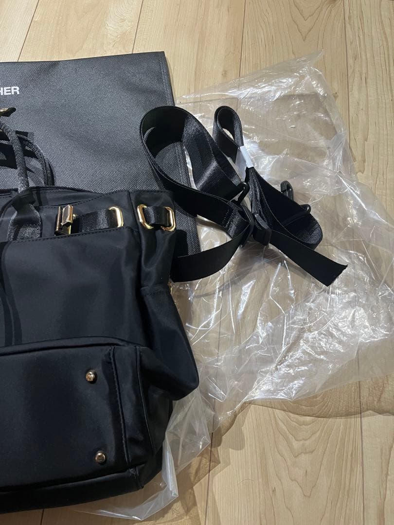 SELENT ETHER ブラックビジネスバッグ