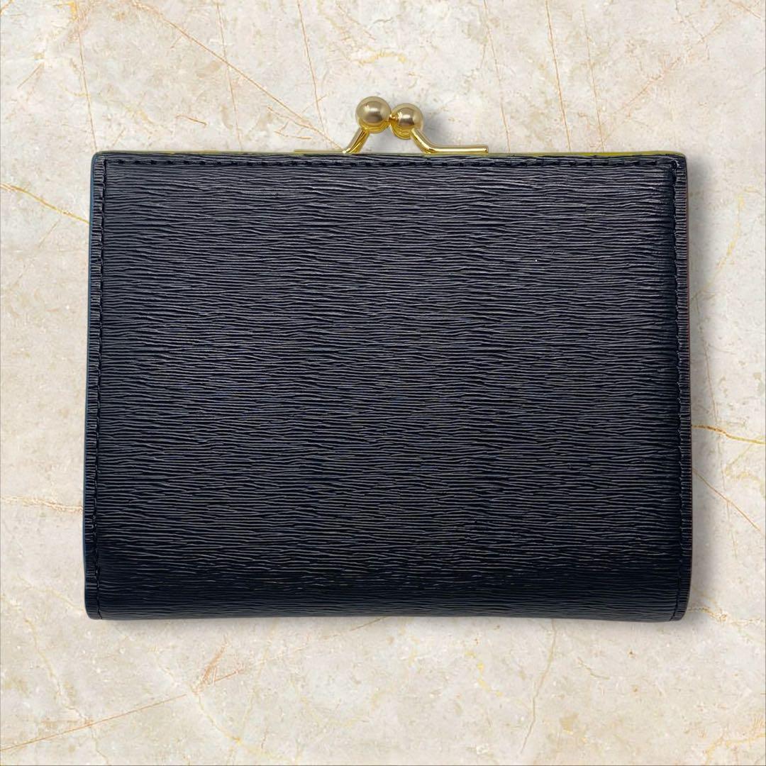 未使用 Paul Smith ポールスミス 二つ折り財布 カラードエッジ がま口