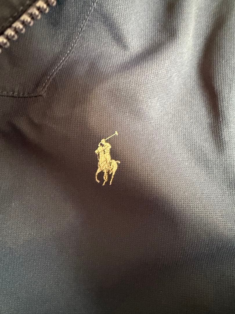 【新品未使用】ラルフローレン 撥水 裏起毛（着脱可能）ブルゾン 濃紺 120cm