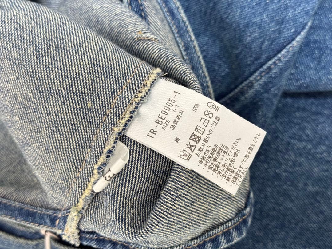 trefleplus デニムオーバーオール