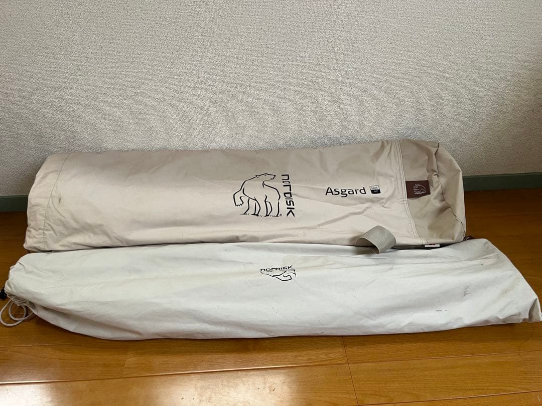 日本正規品　nordisk アスガルドキャンプテント ベージュ