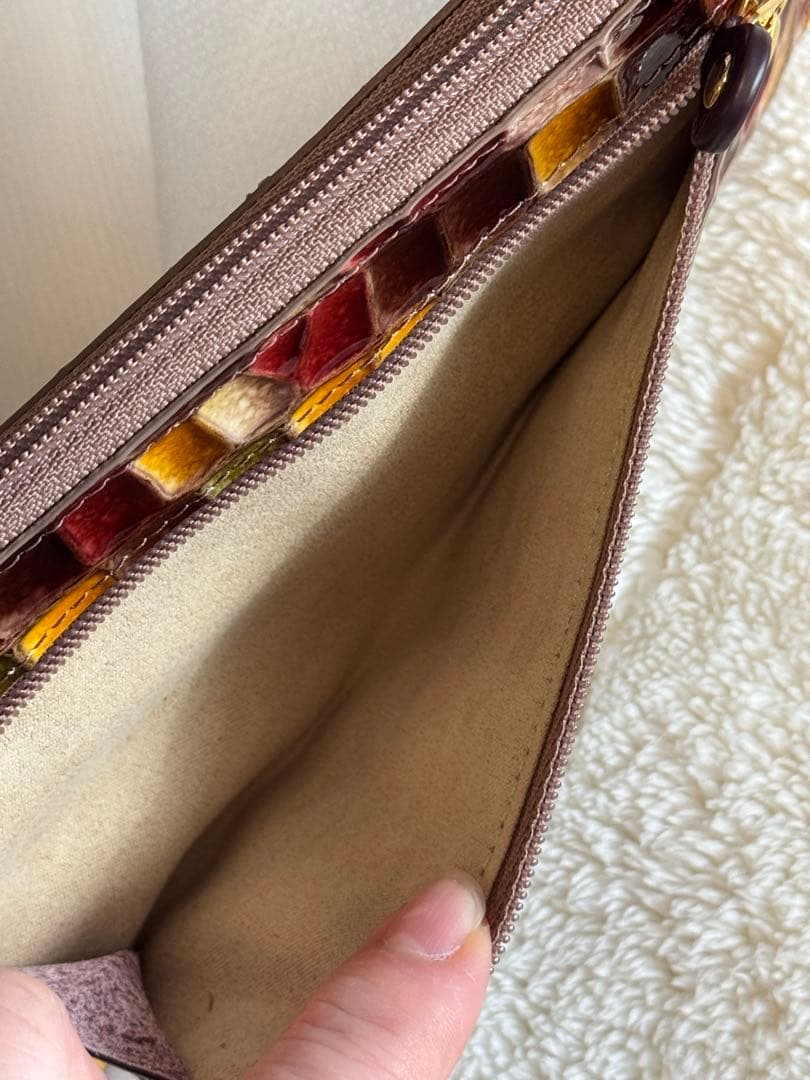 【新品未使用】ATAO slimo(スリモ)ヴィトロセピアボルドー　薄長財布