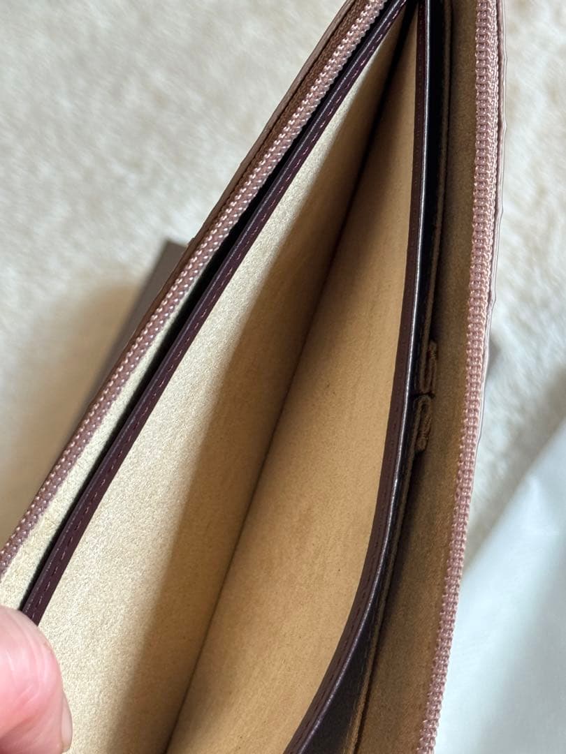 【新品未使用】ATAO slimo(スリモ)ヴィトロセピアボルドー　薄長財布