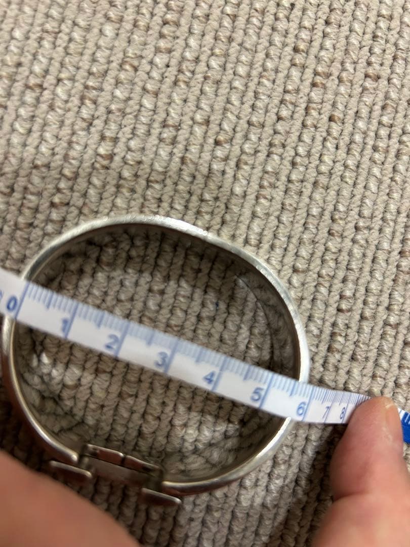 エルメス クリッククラック GM バングル H シルバー ブラック