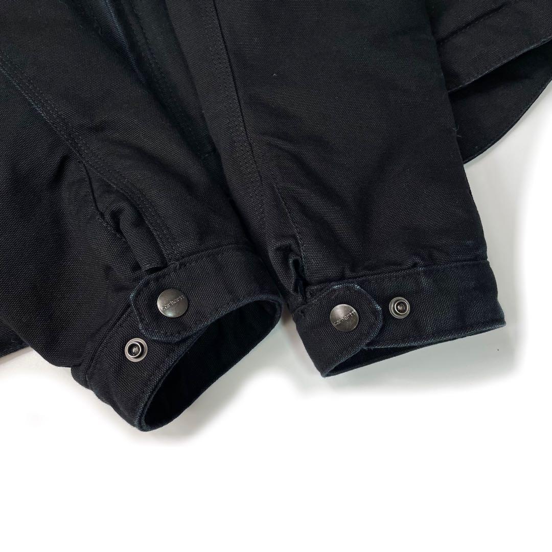 Carhartt デトロイトジャケット ブラック ブランケットライナー L