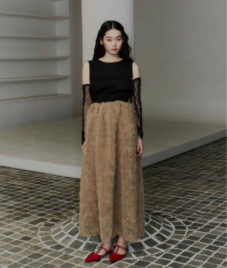 ANDRESDアンドレスド　mocomoco set up dress