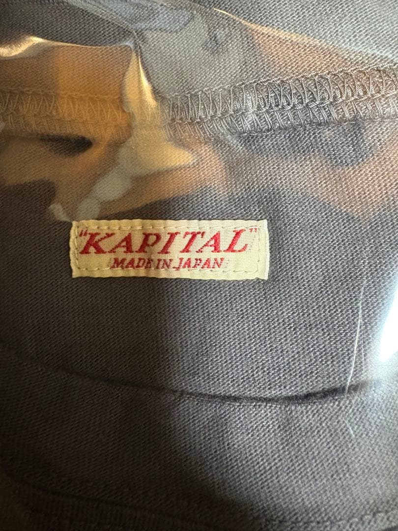 KAPITAL 20 天竺クルーT BUSTER PECKISHBOWYpt