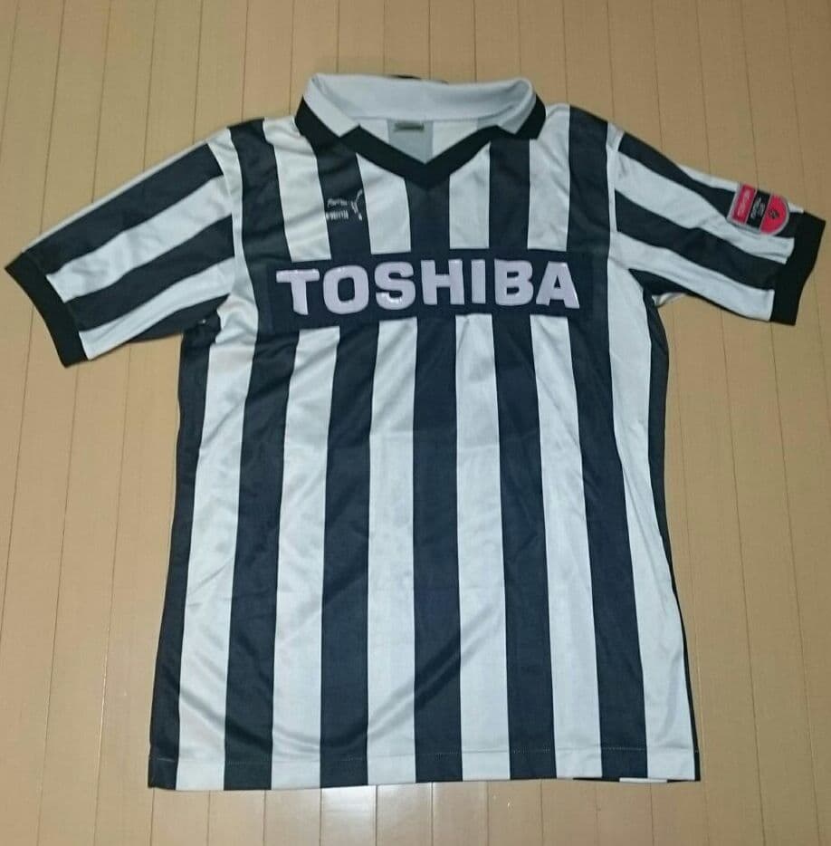支給品 実使用 PUMA コンサドーレ札幌前身東芝 ユニフォーム