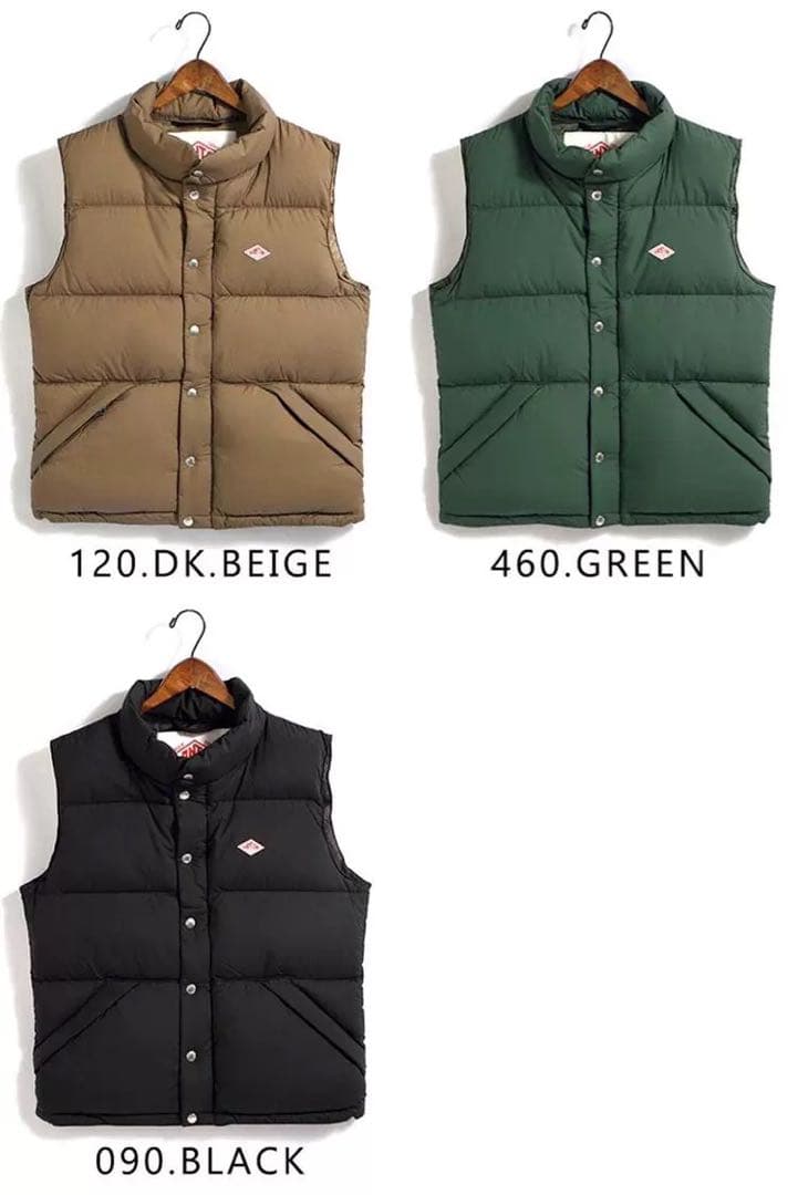 【DANTON/ダントン】 HIGH LOFT ダウンベスト