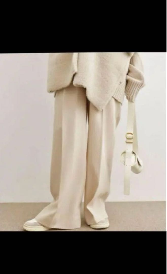 ドゥーズイエムクラス定価38500円 Engagingパンツ オフホワイト 34