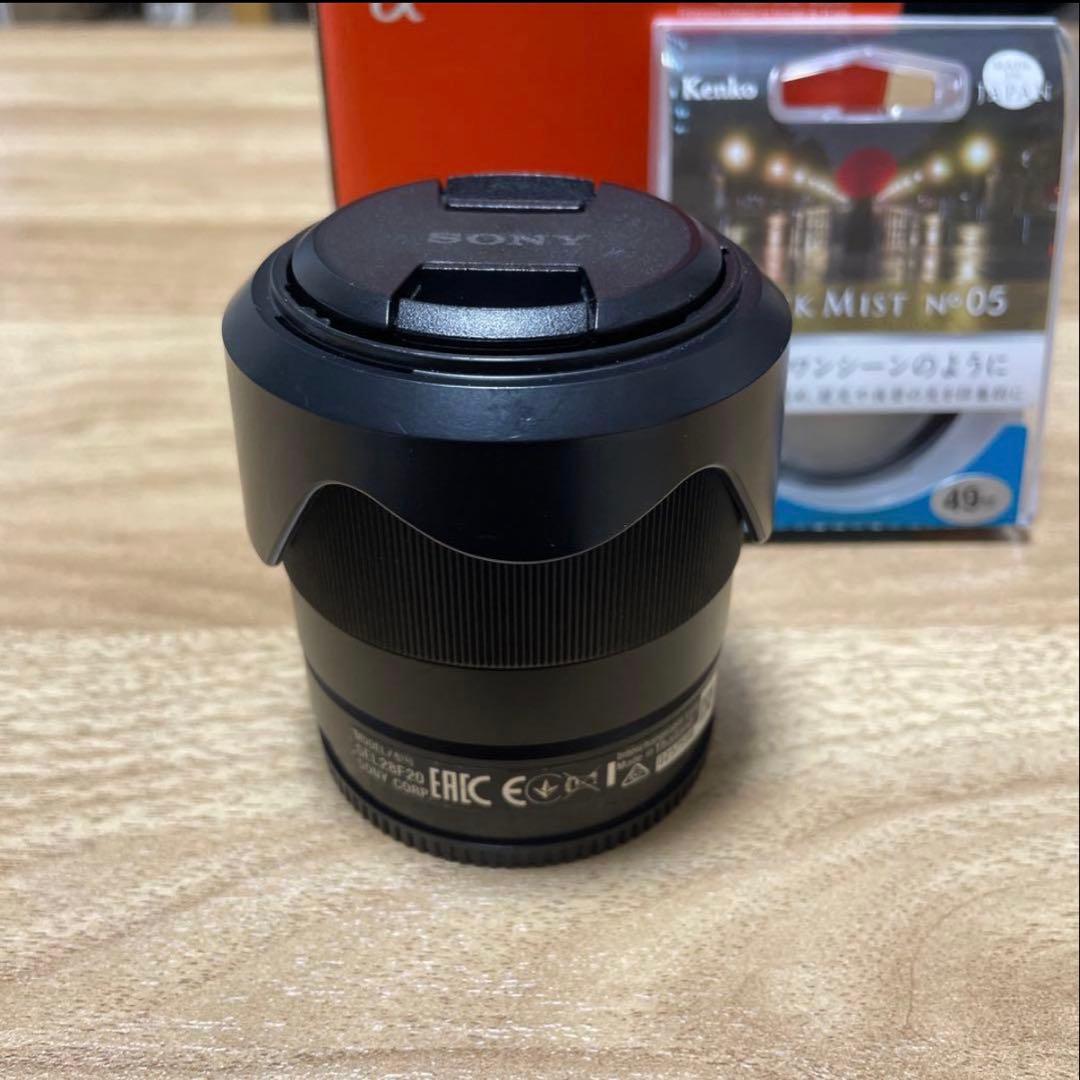 ふ*ん様 SONY SEL28F20 α &Kenko BLACK MIST N