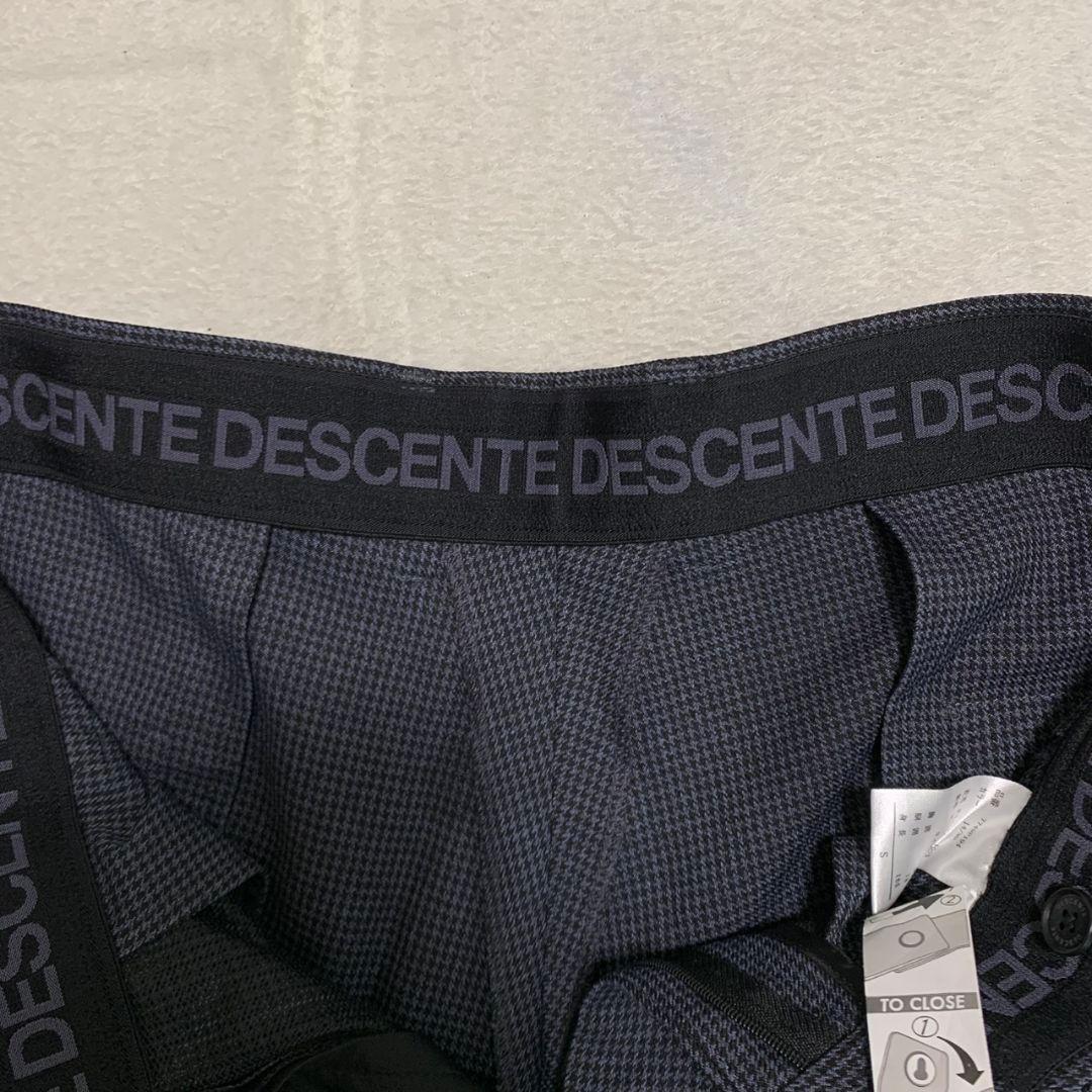 最終価格【美品】DESCENTE ハウンドトゥース 千鳥格子 スーツセットアップ