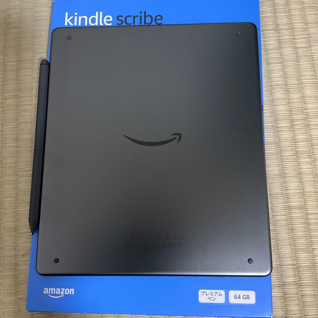 美品 初代Kindle Scribe 64GB プレミアムペン カバー付き