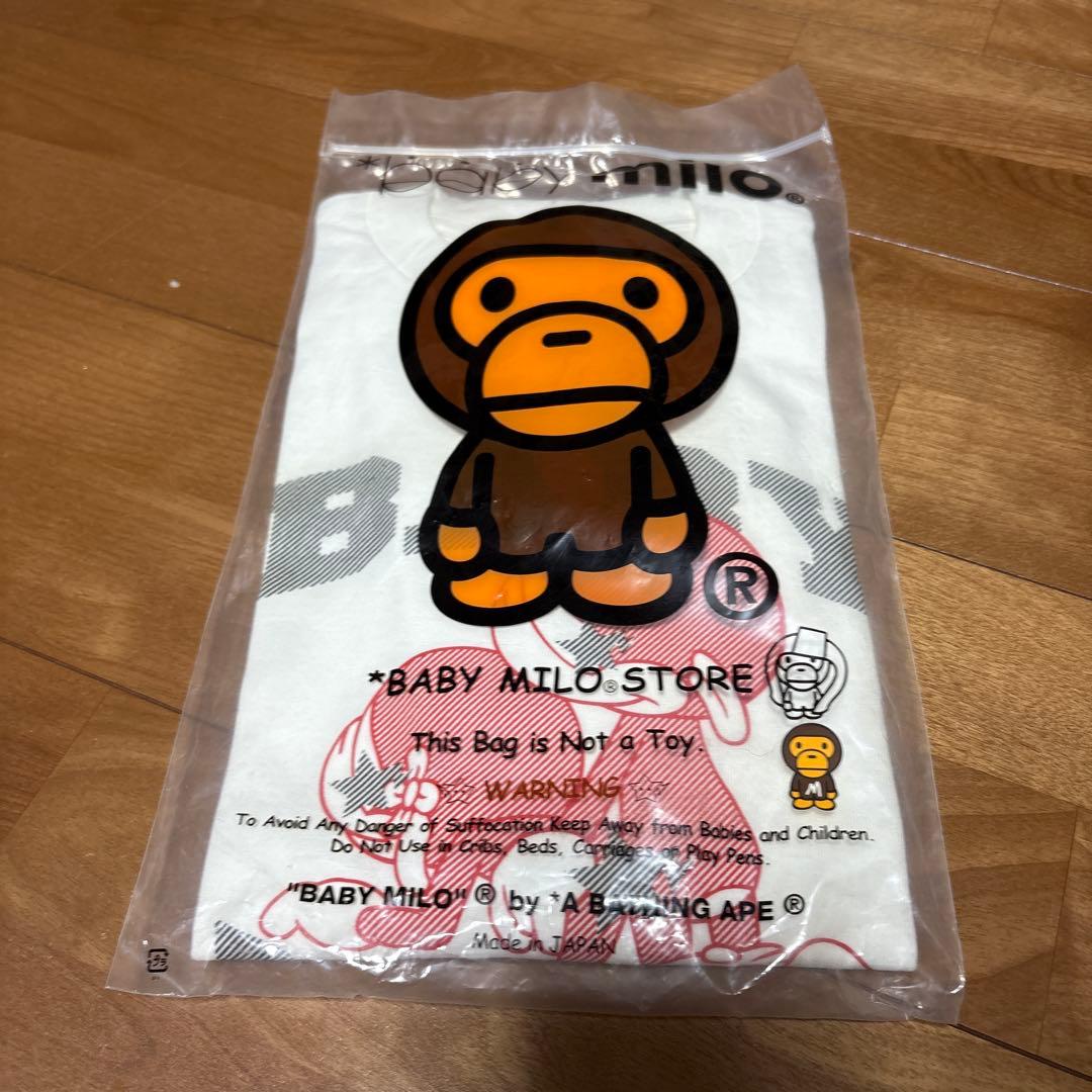 BABY MILO ホワイト Tシャツ