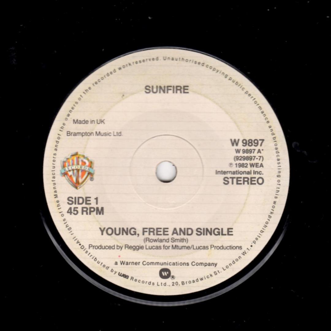 専用Sunfire / Young, Free And Single / +３点
