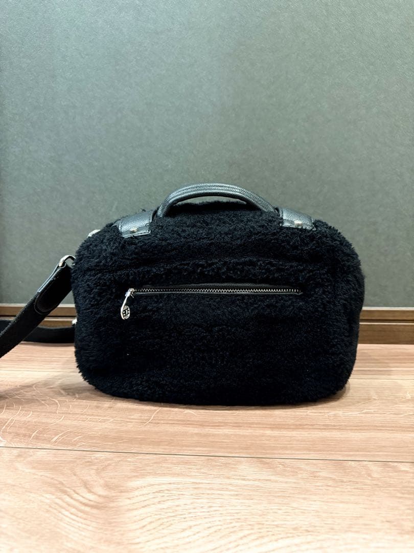 muta MARINE ボア ポーチバッグ