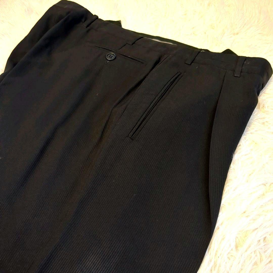 極美品　ジョルジオアルマーニ　セットアップ　4XL位　56　BORGO21　黒