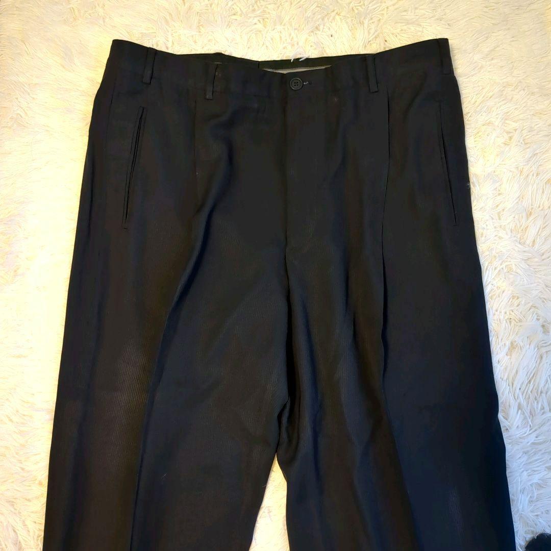 極美品　ジョルジオアルマーニ　セットアップ　4XL位　56　BORGO21　黒