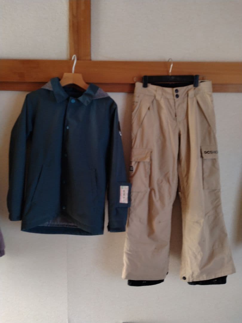 スノーボードウェア、ブーツセット　ESTIVO 150サイズ　ジュニア　dc