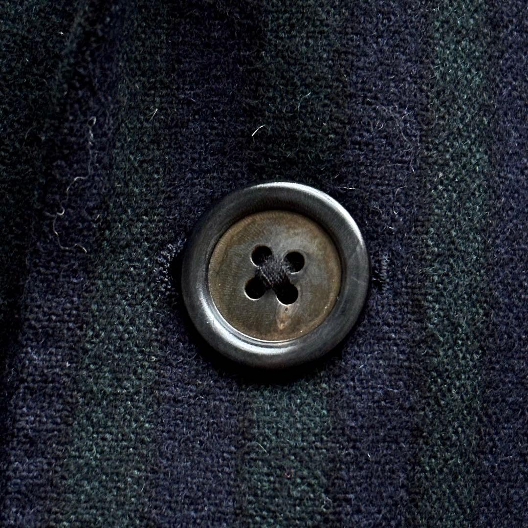 【イタリア製】ラルディーニ テーラードジャケット グリーン ストライプ 44