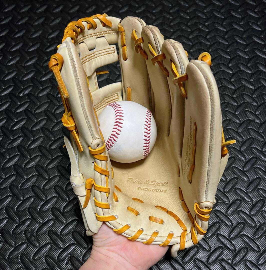 ZETT プロステイタス 軟式 内野手用 グローブ