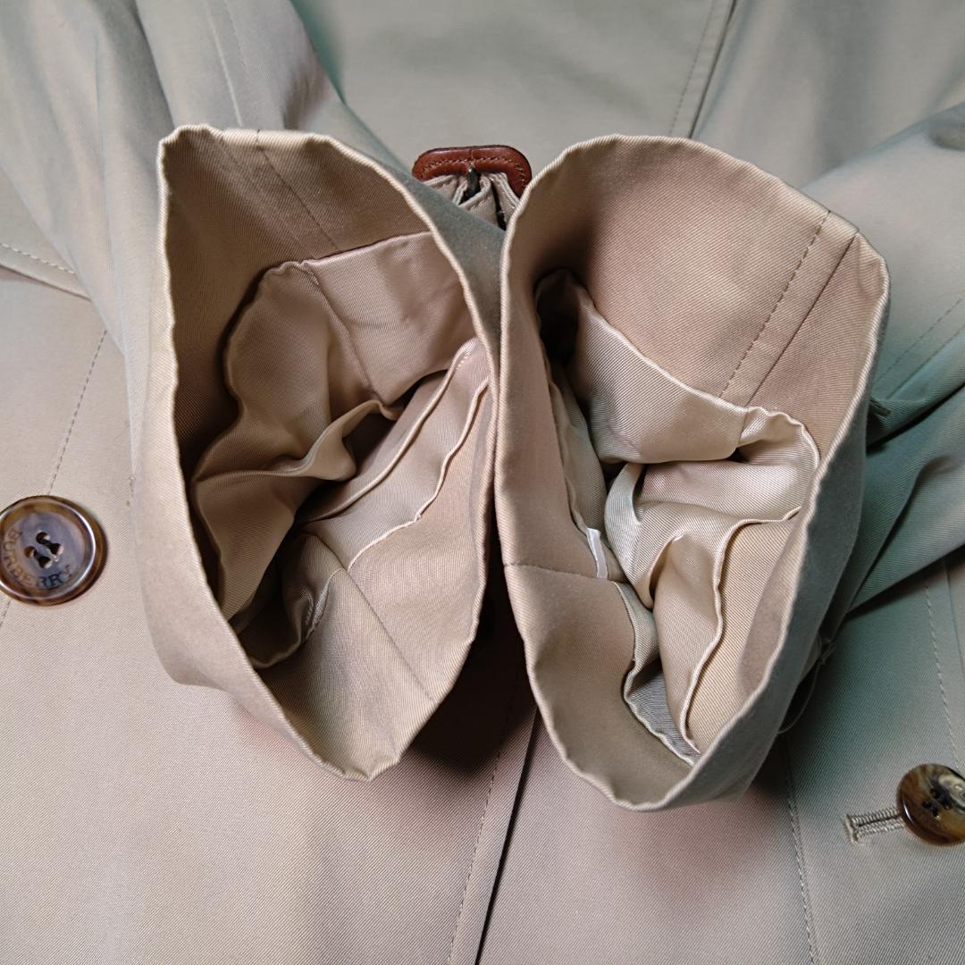 バーバリーロンドン　トレンチコート38　ステンカラーコートセット商品ノバチェック