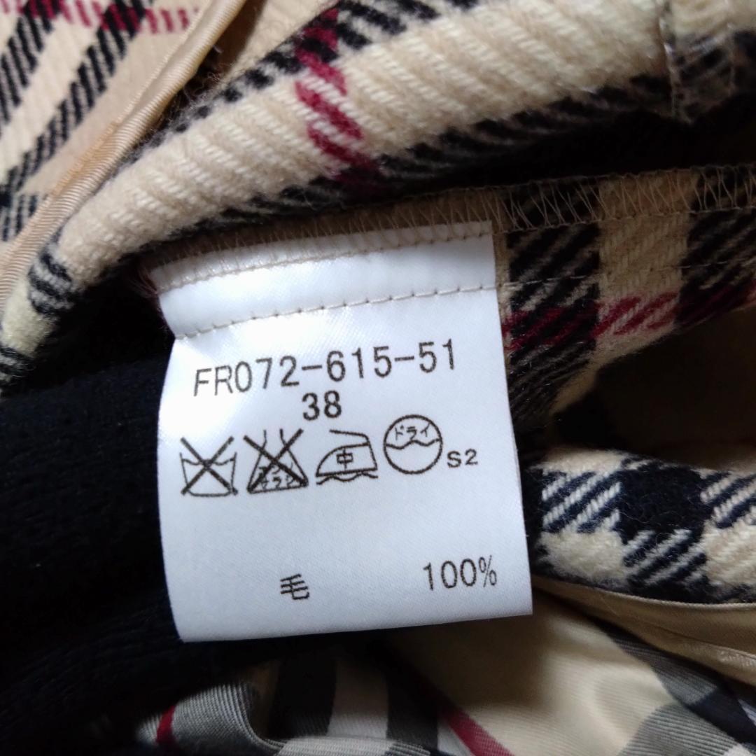 バーバリーロンドン　トレンチコート38　ステンカラーコートセット商品ノバチェック