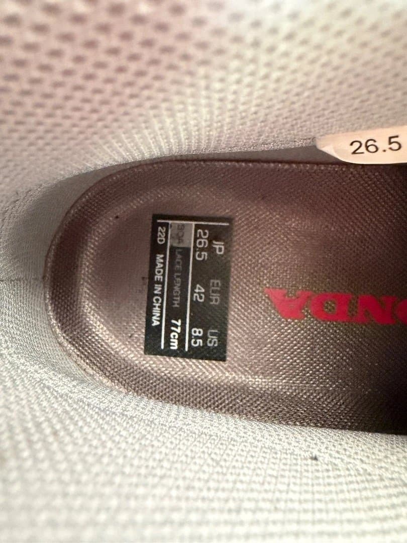 HONDA BOAシステム ハイカットシューズ