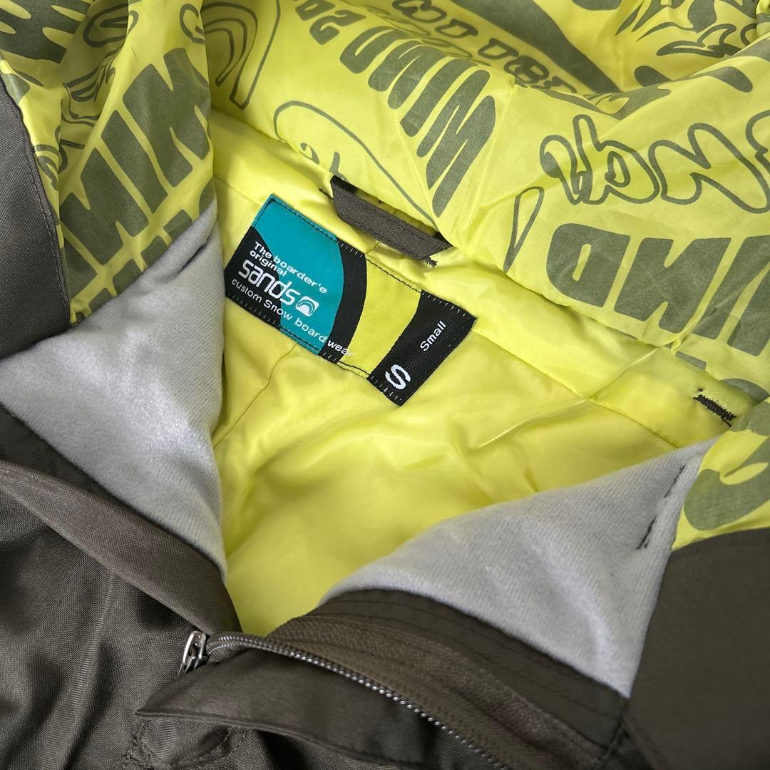 美品　sands スノーウェア　上下セット　メンズ　Sサイズ