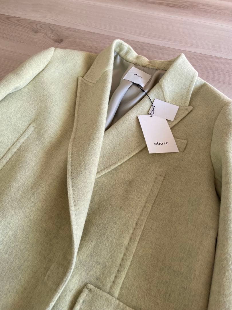 冬セール　タグ付き新品　23AW ebure メランジビーバー 定価12万