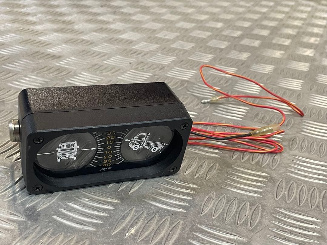 軽トラック　水平傾斜計　クリノメーター