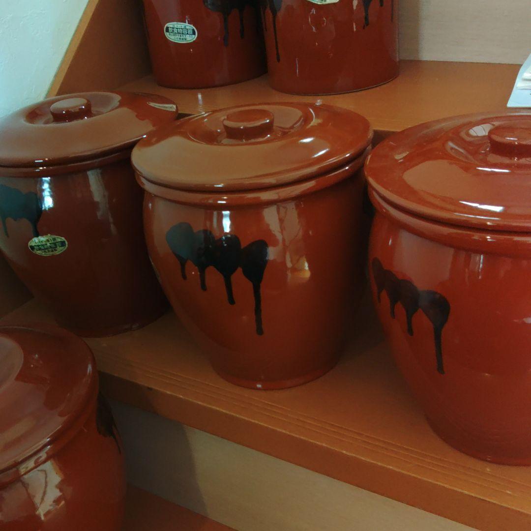 久松窯　3号　漬物　壺　３セット