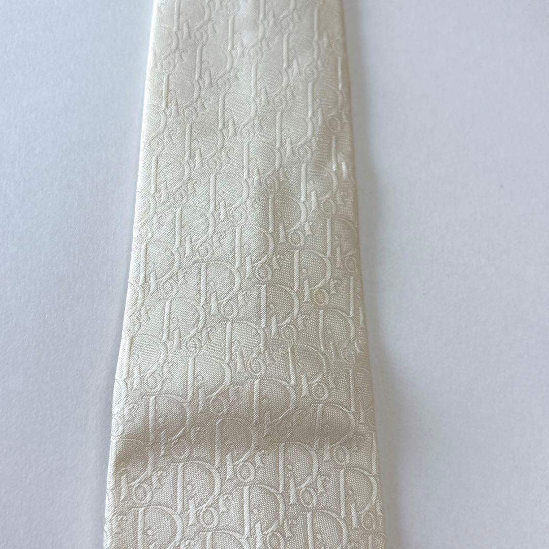 クリスチャンディオール ネクタイ シルク トロッター オブリーク ジャガード