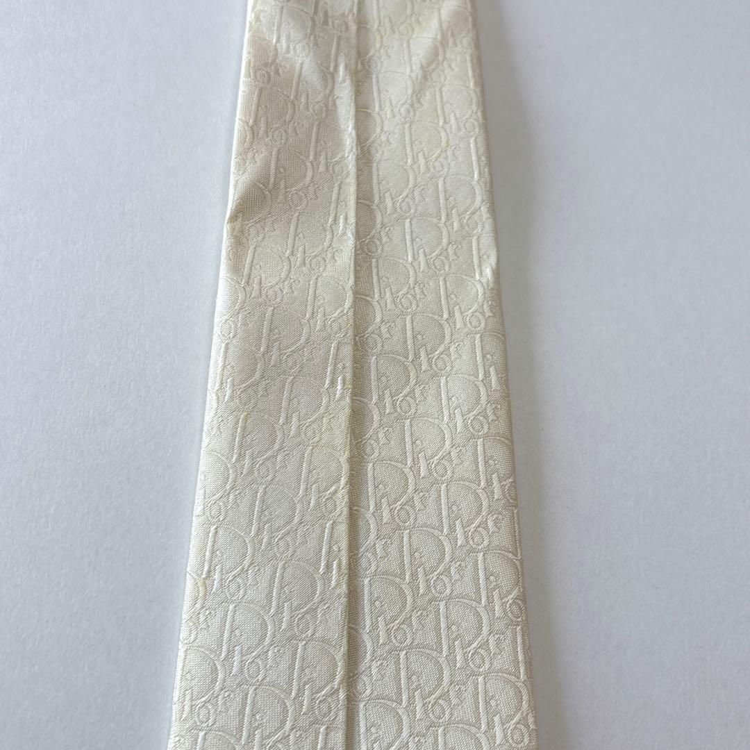 クリスチャンディオール ネクタイ シルク トロッター オブリーク ジャガード