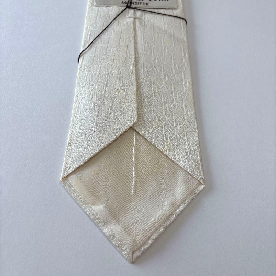 クリスチャンディオール ネクタイ シルク トロッター オブリーク ジャガード