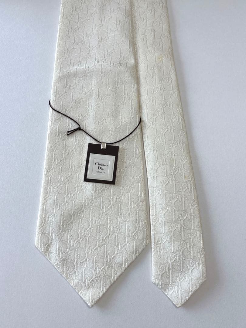 クリスチャンディオール ネクタイ シルク トロッター オブリーク ジャガード